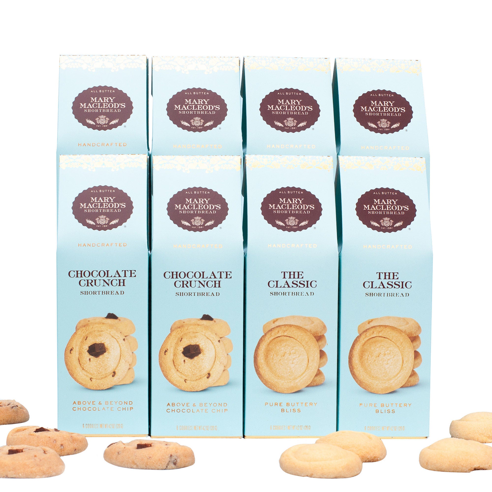 Mary Macleod's Shortbread Cookies Mixed Assortment, 8-pack, 48