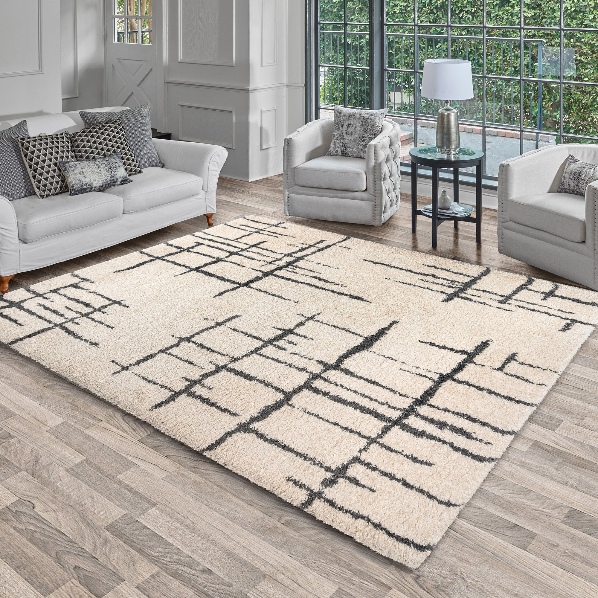 Thomasville Marketplace Luxury Shag Rug Collection, Meara, 6'6” x