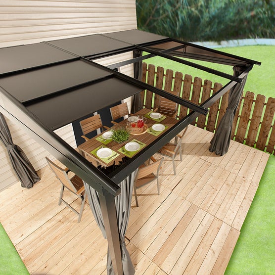 【2026GW限定】PLANT スクリーンサコッシュM バベーレ ナチュラル Sojag Budapest Wall Mounted Sun Shelter | Costco