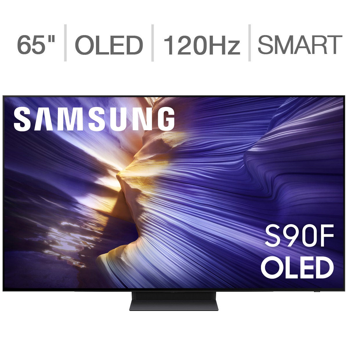 Samsung 65" Class - S90F OLED Series - 4K Vision AI Smart TV - Allstate 3-Year Protection Plan Bundle Included For 5 Years of Total Coverage*