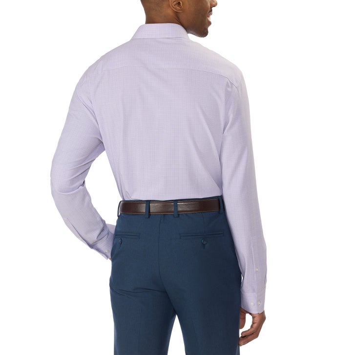 ck dress shirts Calvin Klein Men's Slim-fit Performance Non-Iron Shirt - Blue but allows the wearer to stay cool and dry with moisture Calvin Klein Dress Shirts for