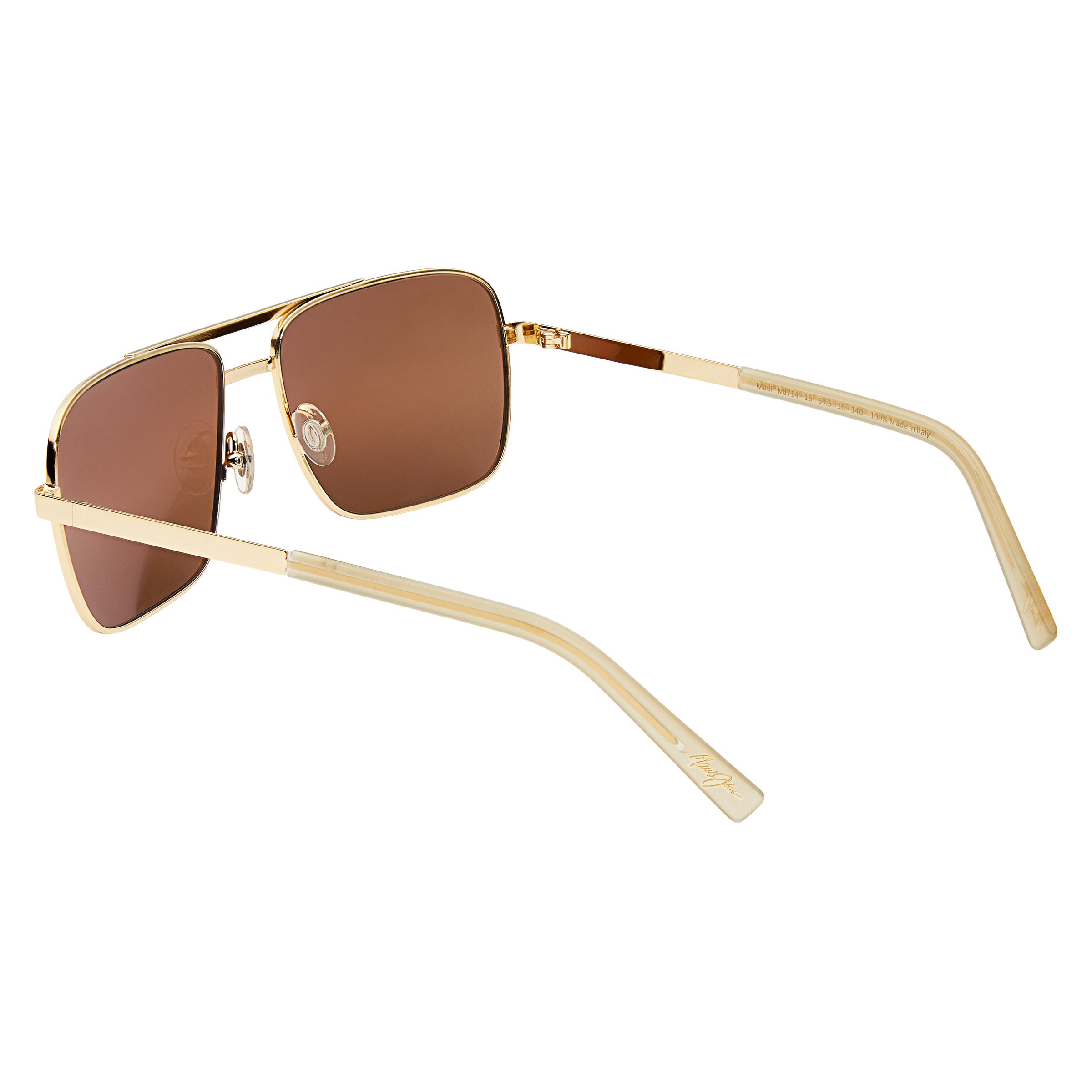 Maui Jim Compass H714-16 Gold Bronze Polarized Sunglasses | Costco