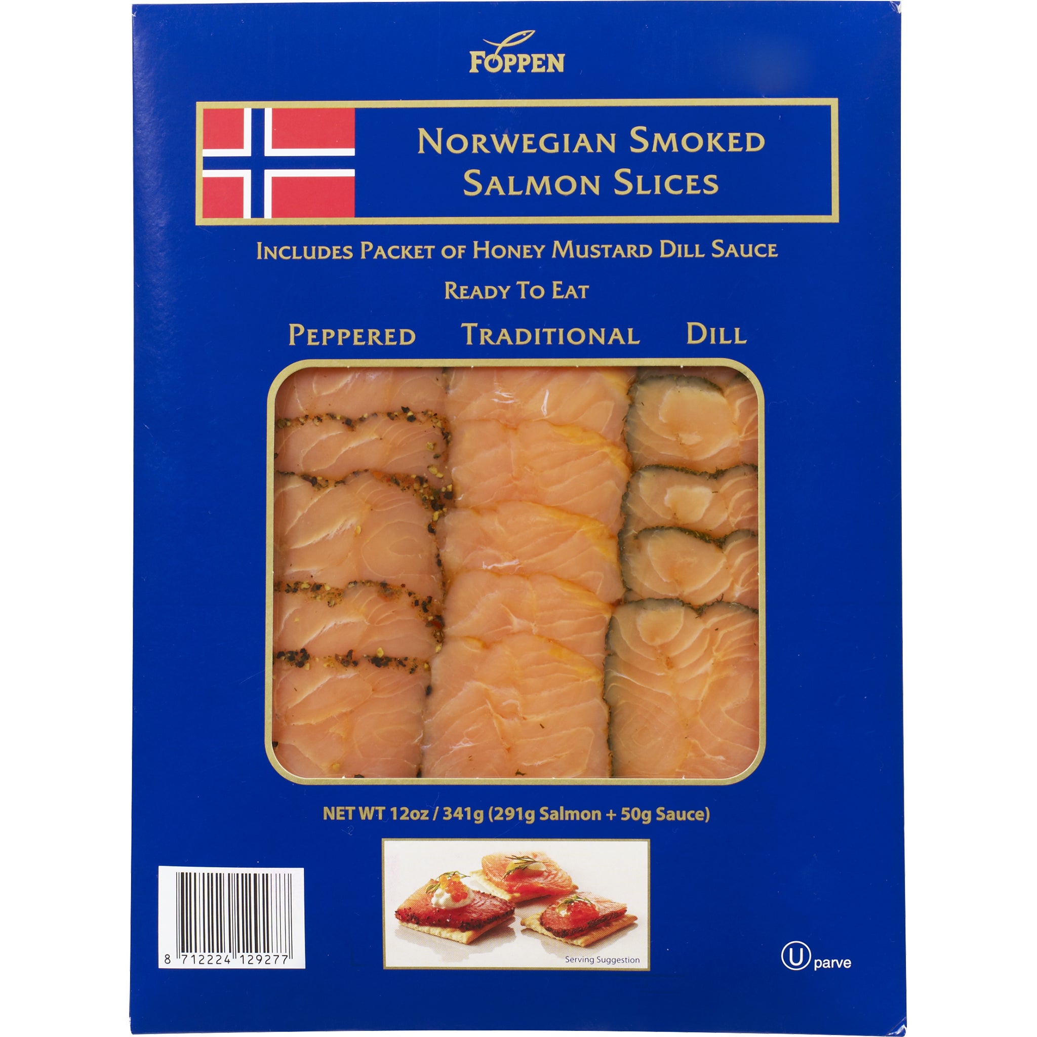 Foppen Norwegian Smoked Salmon Slices