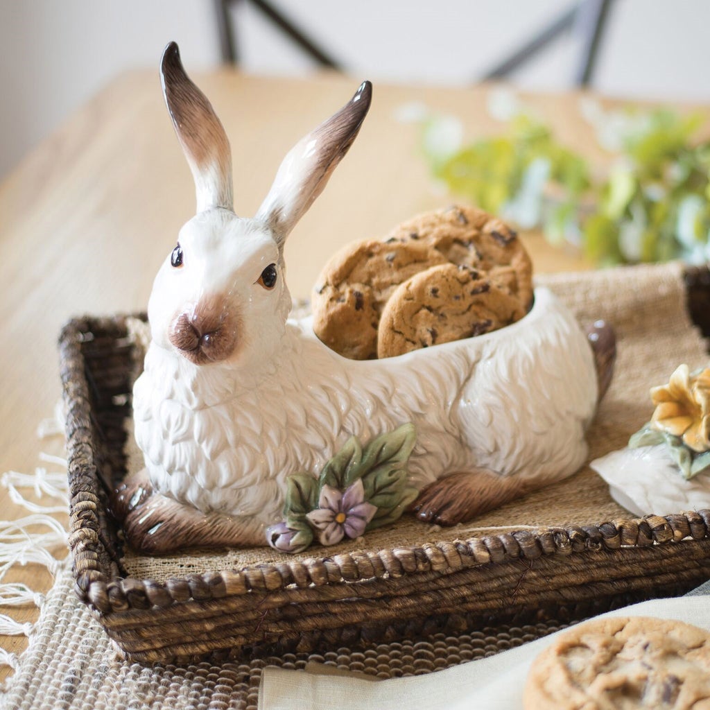 Fitz and Floyd Fattoria Rabbit Cookie Jar | Costco