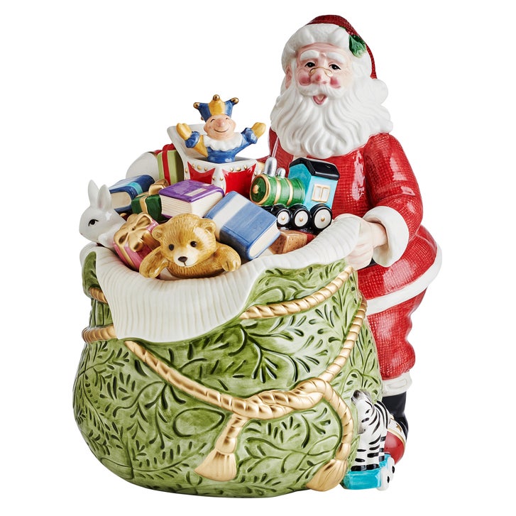 Fitz and Floyd St. Nicholas Cookie Jar | Costco