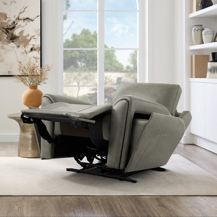 Barcalounger Hollis Leather Zero Gravity Power Recliner with Power