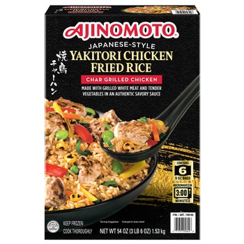 Ajinomoto Yakitori Chicken Fried Rice, 9 oz, 6-count