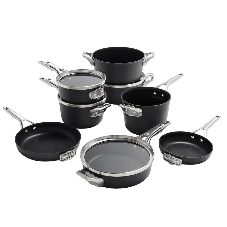 Calphalon Premier Non-Stick MineralShield 12-piece Space-Saving