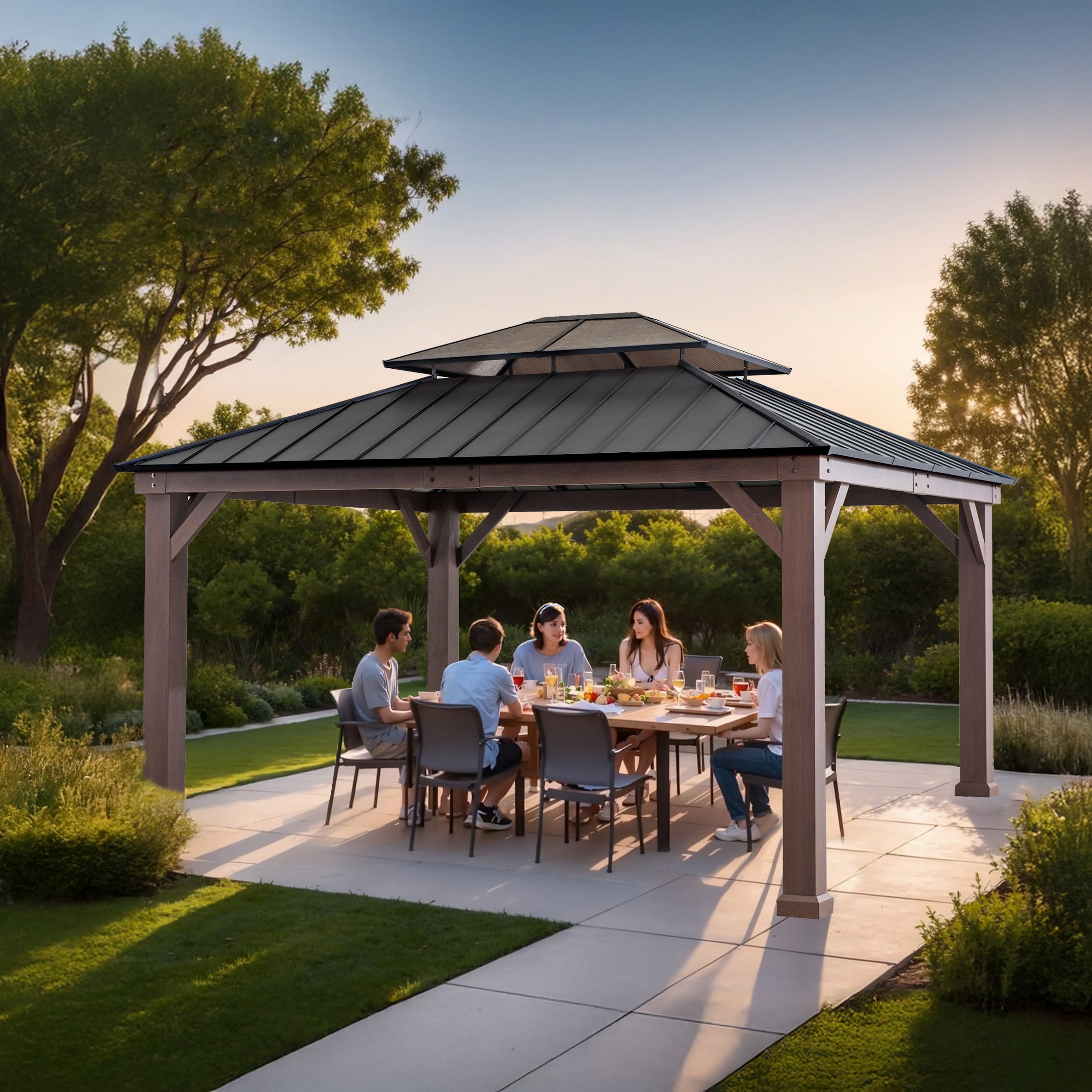 Sunjoy Fenwick Gazebo | Costco