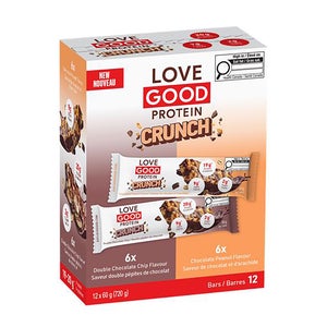 Love Good Fat Crunch Bars 12 x 55 g