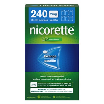 NICORETTE Nicotine Lozenges, Mint, 2mg, 240-count
