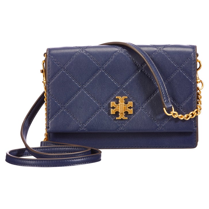 Tory Burch Georgia Turnlock Mini Bag, Royal Navy | Costco