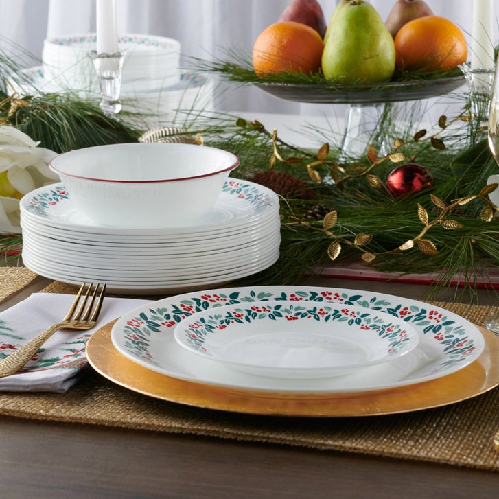 Corelle Winter Berries 20-piece Dinnerware Set | Costco