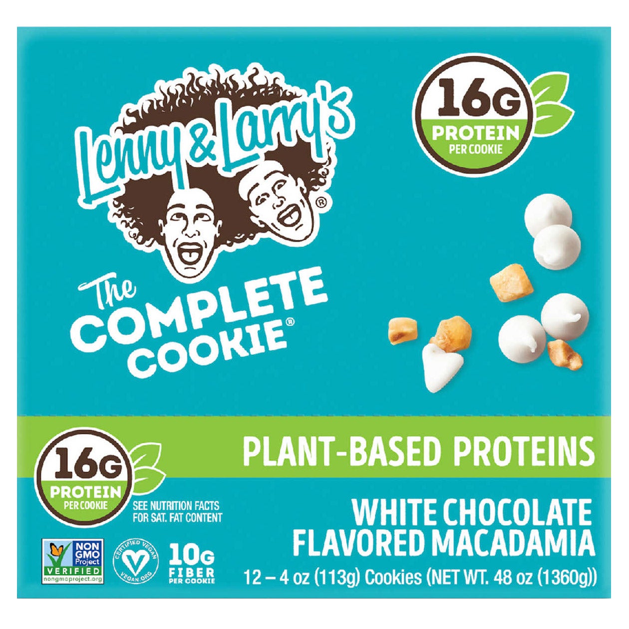 Lenny & Larry's The Complete Cookie, White Chocolate Flavored