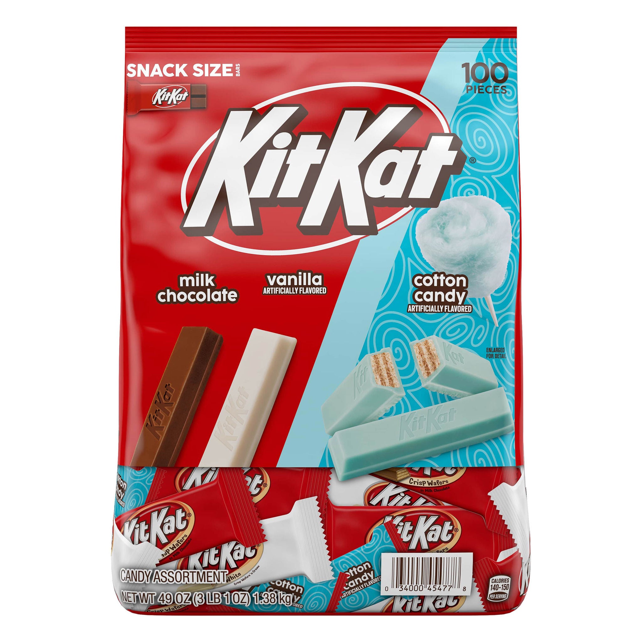 Kit Kat Snack Size, Variety Pack, 100-count | Costco