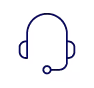 Get support Headphone icon