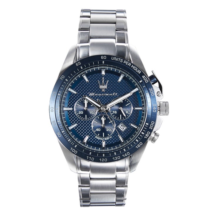 Maserati Traguardo Stainless Steel Quartz Chronograph Men's Watch