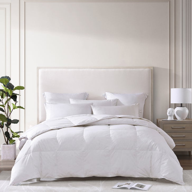 Hotel Grand White Goose Feather and Down Comforter | Costco