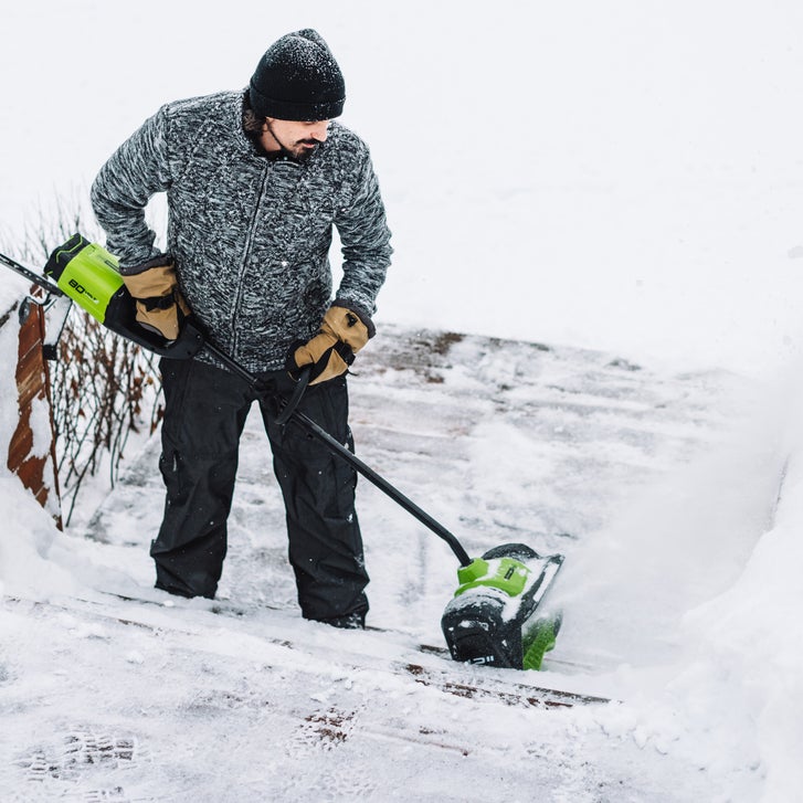 Greenworks 80v Snow Shovel 4ah Battery with Charger | Costco