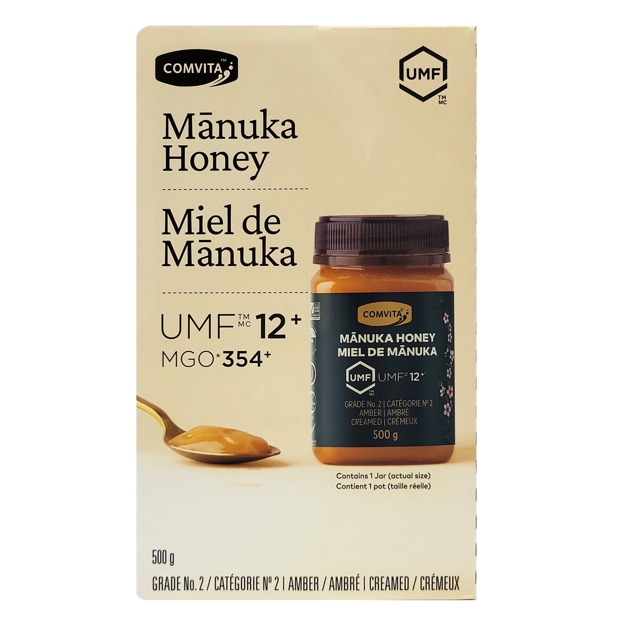 Comvita Manuka Honey UMF 5+ 500g×２ Comvita Manuka Honey UMF 12+, 500 g | Costco