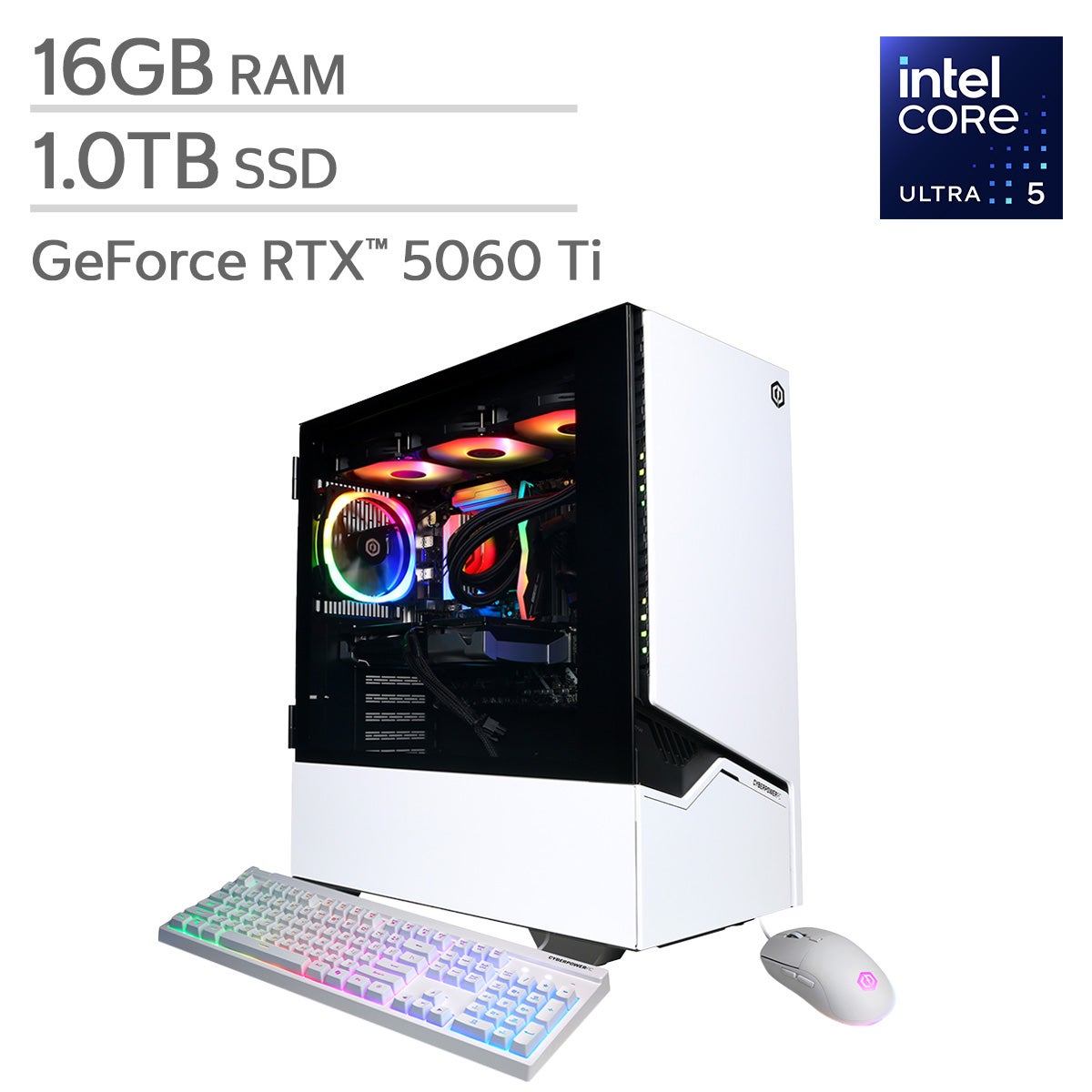 CyberPowerPC Gamer Supreme Gaming Desktop - Intel Core Ultra 5