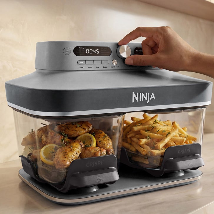 Ninja CRISPi DualZone 2-Basket Glass Air Fryer | Costco