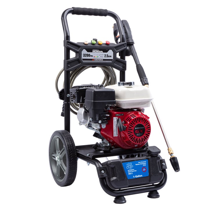 Yard Force 3200PSI 2.5 GPM Honda GX200 196cc Gas Pressure Washer