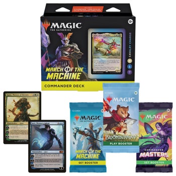mtg cavalry charge commander deck Magic: The Gathering March of the Machine - (Collector Booster Sample Pack & Accessories) : Buy Online at Best Price in KSA 1 Life Wheel Magic the Gathering March of