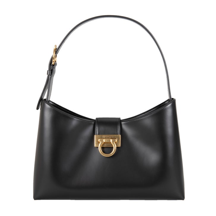 Ferragamo Trifolio Shoulder Bag, Black | Costco