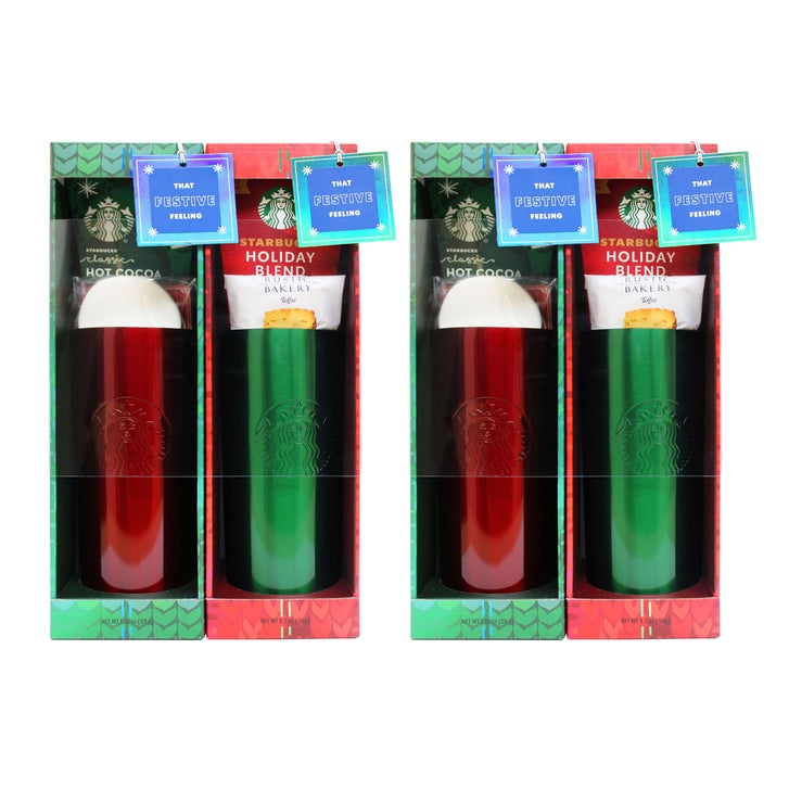 Starbucks Holiday Multi-Gift Tumbler Set 2-pack | Costco