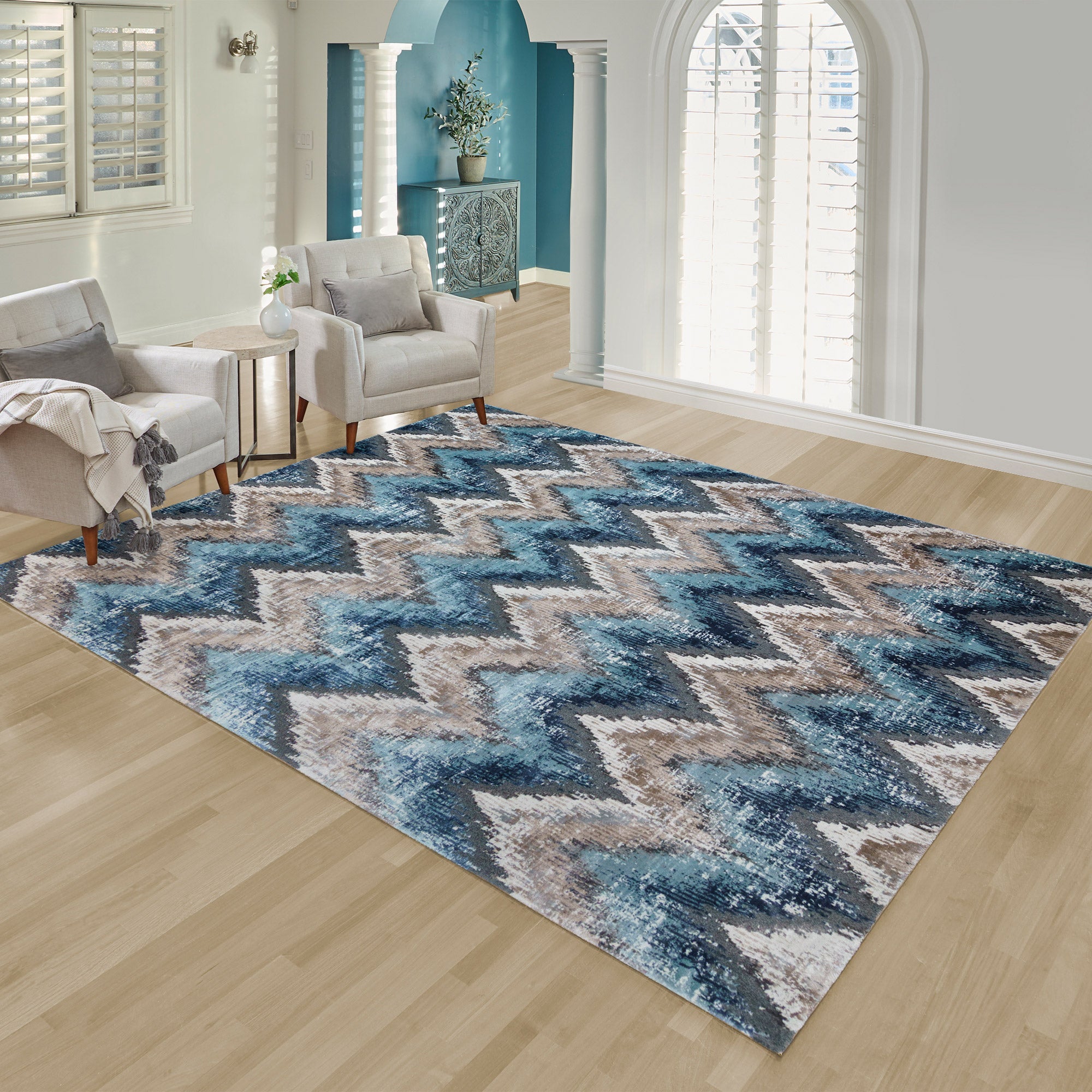 Roma Lavera Blue Rug Collection | Costco