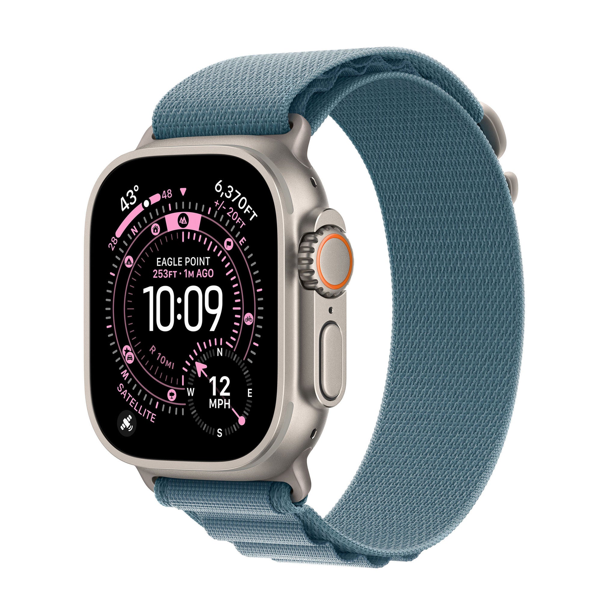 Apple Watch Ultra 3 (GPS + Cellular) 49mm Natural Titanium Case with 5G