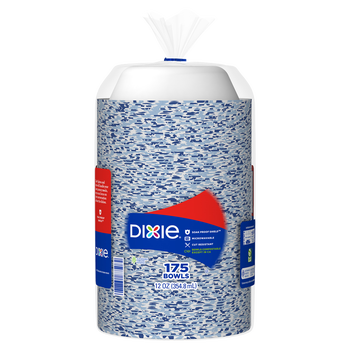 Dixie Paper Bowl, 12 oz, 175 ct