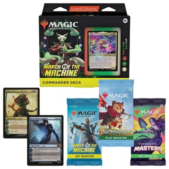 mtg march of machine commander decks Magic: The Gathering The Deck The entire Multiverse rallies together for one epic climactic battle Magic The Gathering: March of