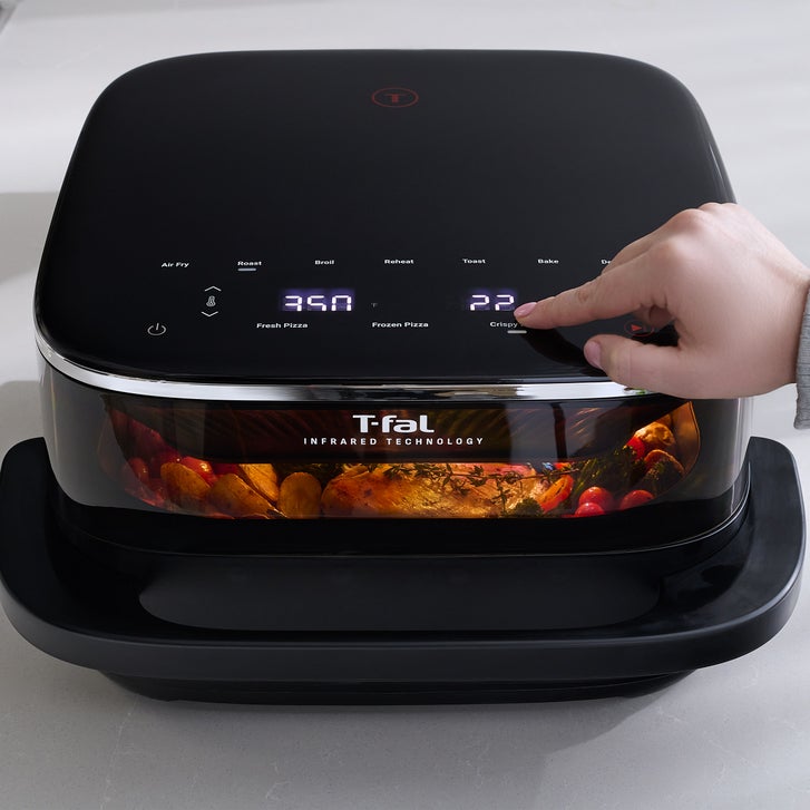 T-fal Surface XXL 6.3 Qt Infrared Air Fryer, 1800W, No Preheat