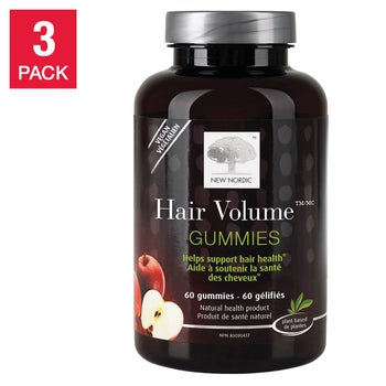 New Nordic Hair Volume Gummies 3 x 60 Gummies