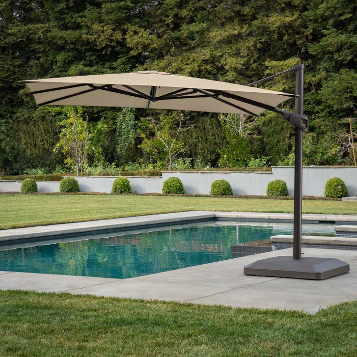 costco patio umbrella instructions Garden Winds Round Cantilever 573573 Replacement Canopy Please refer to the text above for a description of the colors shown in the photo SunVilla 10' Cantilever Umbrella