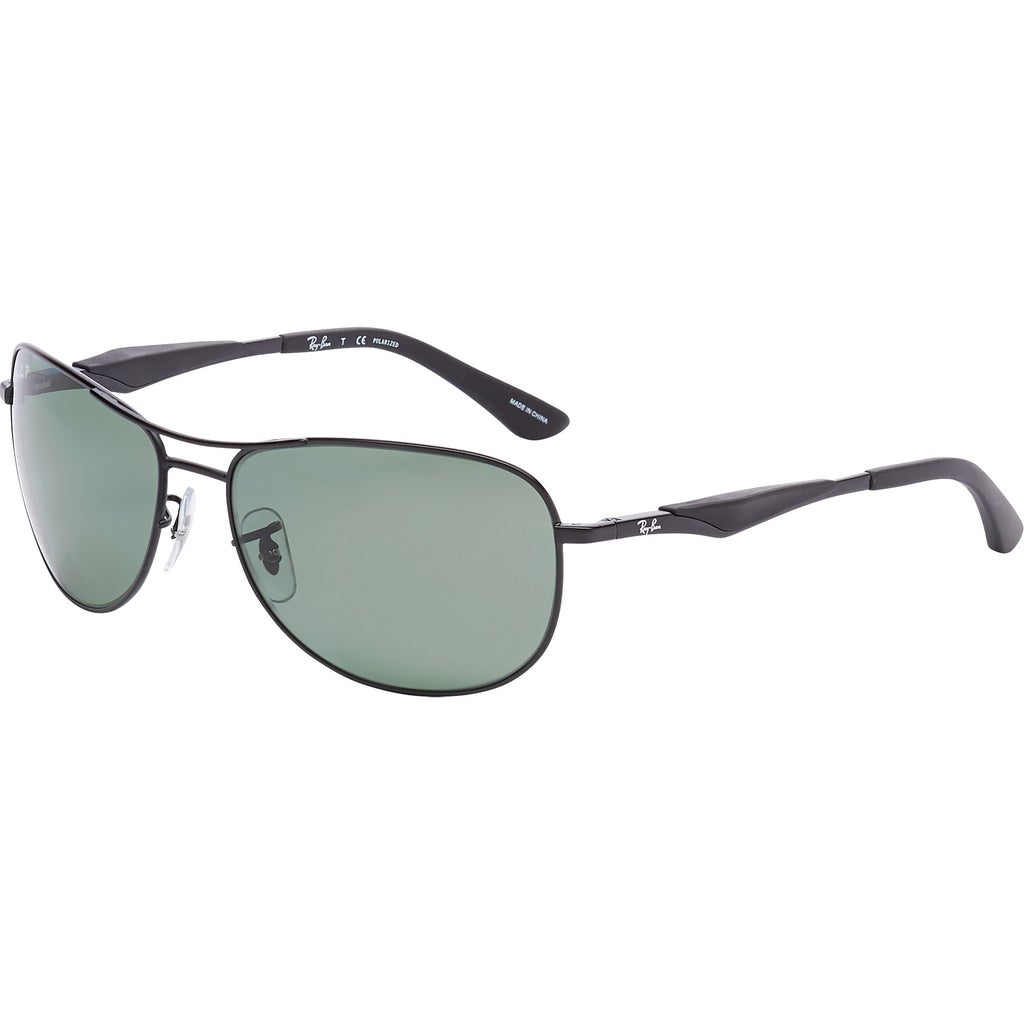 Ray-Ban RB3519 Matte Black Polarized Sunglasses | Costco