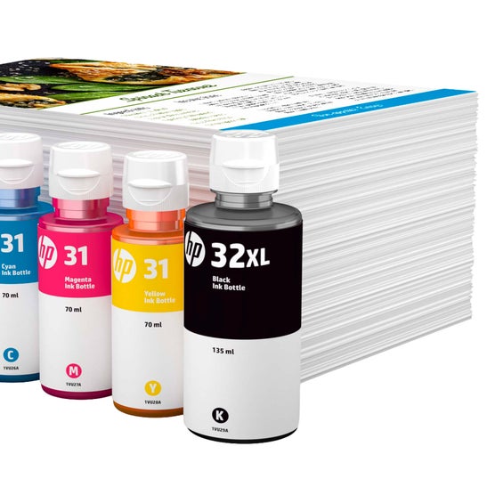 HP 32XL/31 High-Yield Ink Bottle Combo Pack (4-Pack) | Costco
