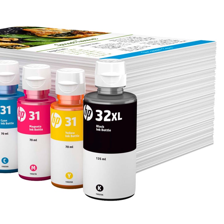 HP 32XL/31 High-Yield Ink Bottle Combo Pack (4-Pack) | Costco