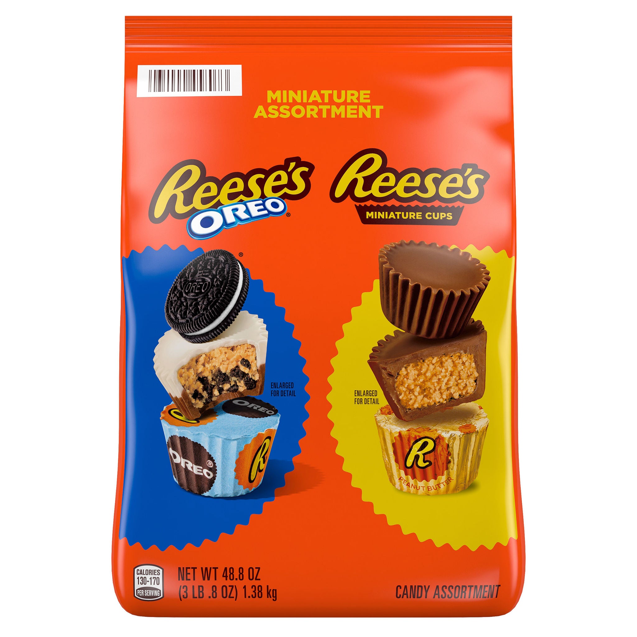 REESE'S MINI OREO ASSORTMENT 48.8 OZ