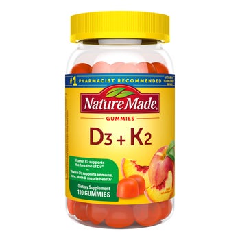 D3 + K2 Gummies, 110 Gummies