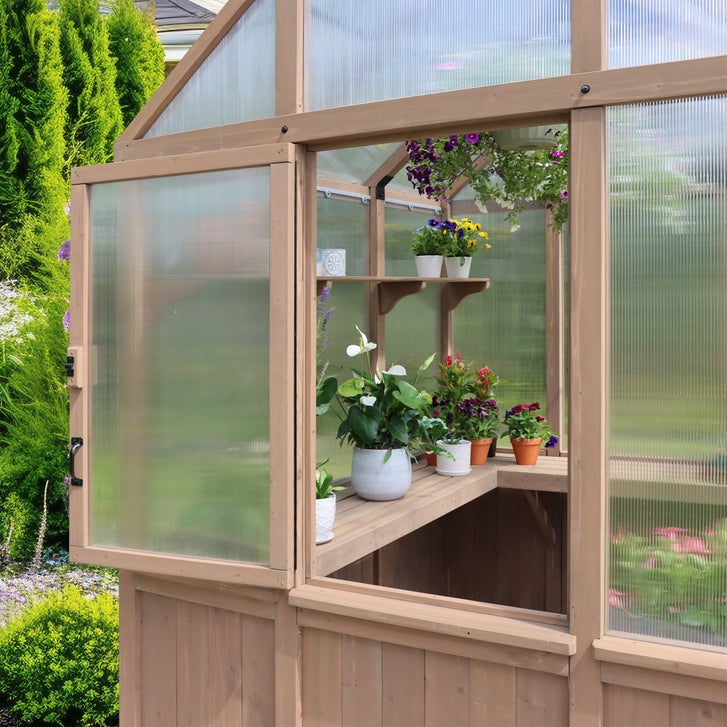 Yardistry 6.7' x 7.6' Greenhouse | Costco