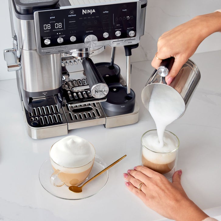 Ninja Luxe Café Pro Espresso Machine with Coffee, Cold Brew, Hot