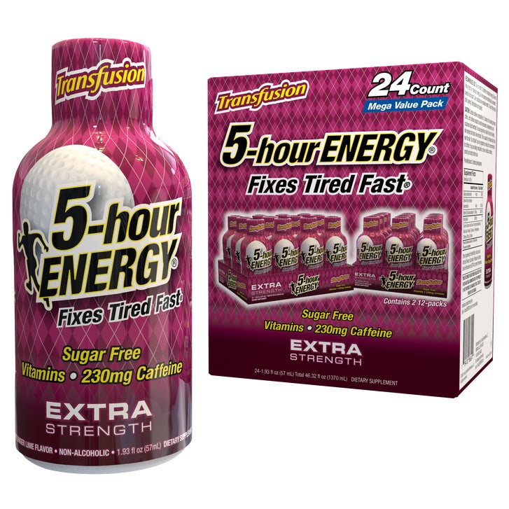 5-hour ENERGY Shot, Extra Strength, Transfusion, 1.93 fl oz, 24 ct