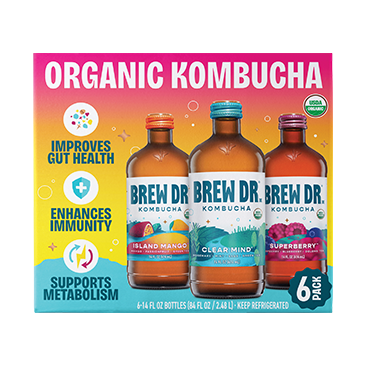 Brew Dr. Organic Raw Kombucha