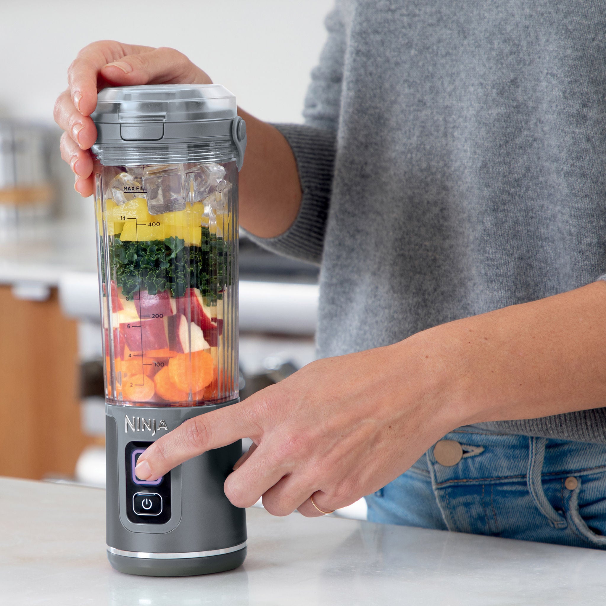 Ninja Blast 18oz. Portable Blender and Accessories | Costco
