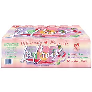 LaCroix Sparkling Water, Spring Variety Pack, 12 fl oz, 24-count