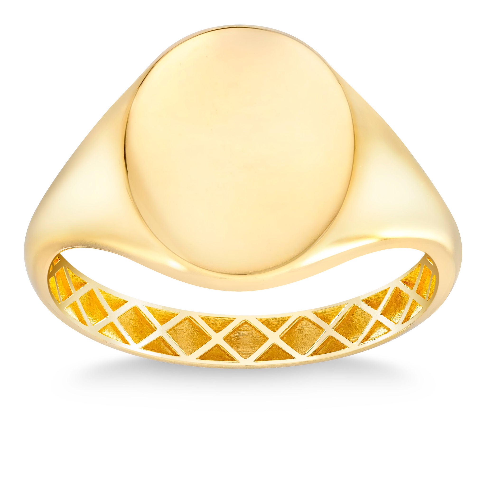 14kt Yellow Gold Signet Ring | Costco