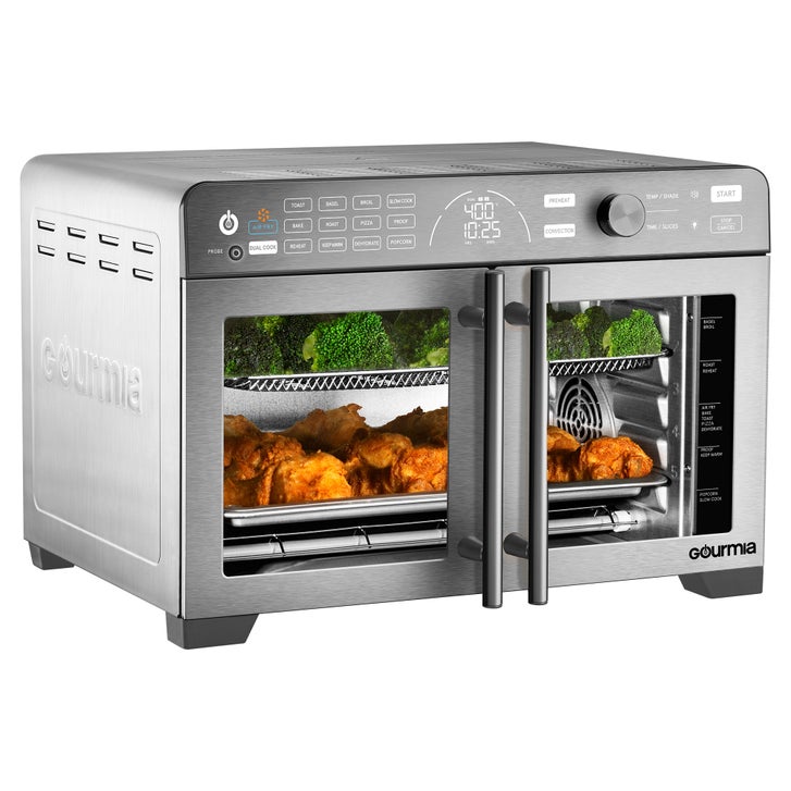 Gourmia XL 13-In-1 French Door Countertop Oven with Air Fry and